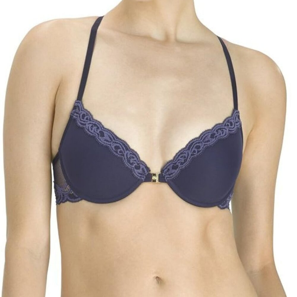 Natori Women's Feathers Front Close T-Back Bra